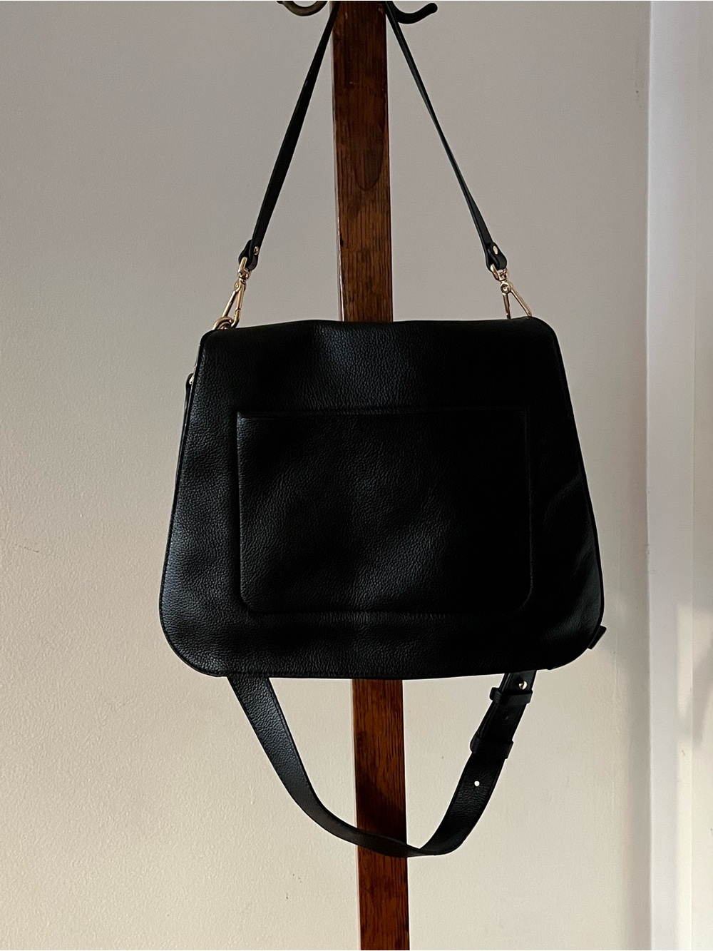 Coccinelle Jalouse leather black shoulder bag - Picture 4 of 9
